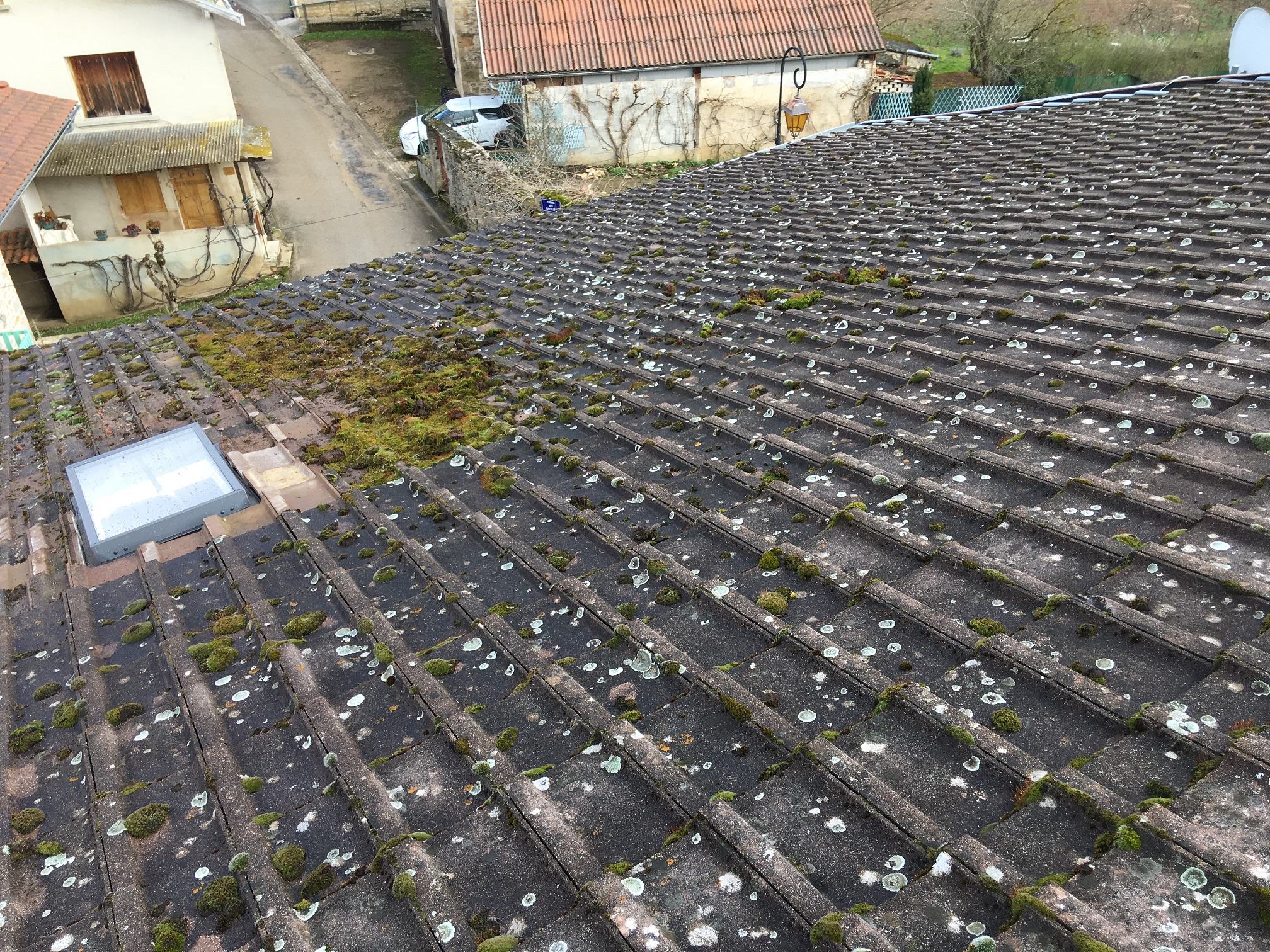 toiture béton démarrage chantier