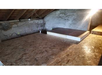 plancher stockage contour trappe Gaty Traitements Isolation