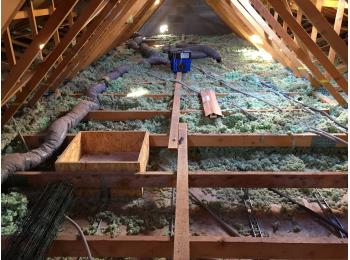 ventilation non branchée et non suspendue